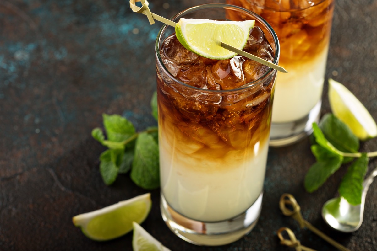 Non-Alcoholic Dark & Stormy