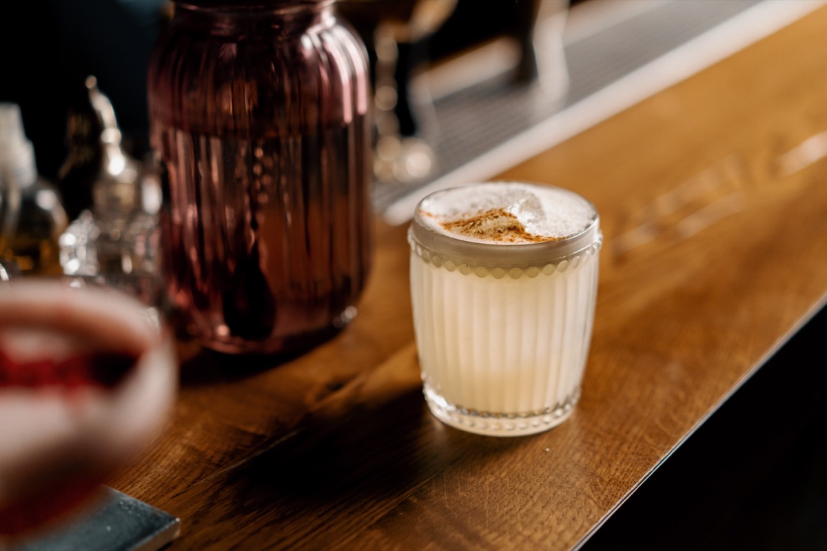 Non-Alcoholic Milk Punch