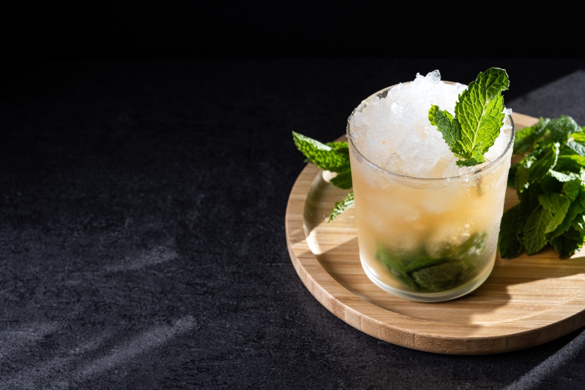 Non-Alcoholic Mint Julep