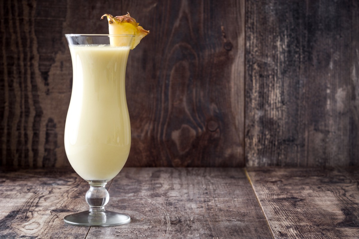 Non-Alcoholic Whiskey Colada